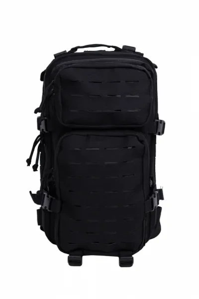 Превью товара Рюкзак Camofans CF-P-113 тактический Laser-Cut черный 30л. (Объём: 30л.)