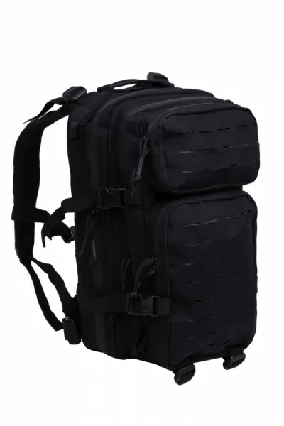 Фото товара Рюкзак Camofans CF-P-113 тактический Laser-Cut черный 30л. (Объём: 30л.)
