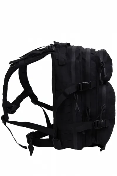 Фото товара Рюкзак Camofans CF-P-113 тактический Laser-Cut черный 30л. (Объём: 30л.)
