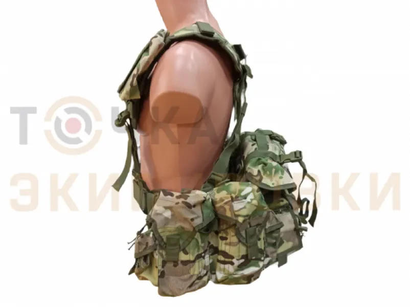 Фото товара Жилет разгрузочный РПС Camofans АК74/АКМ мультикам