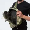 Фото товара Сумка NNM через плечо большая с паракордовой ручкой 8л. мох