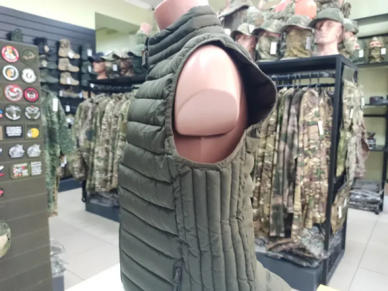 Фото товара Жилетка Camofans зима CF-301 олива (Размер: 48-50)