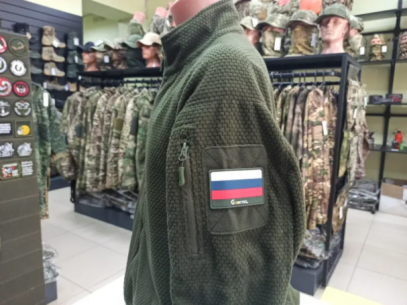 Фото товара Куртка Gongtex Ranger Grid флисовая олива (Размер: 2XL)