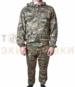 Превью товара Костюм маскхалат Camofans CF-021 сетчатый мультикам
