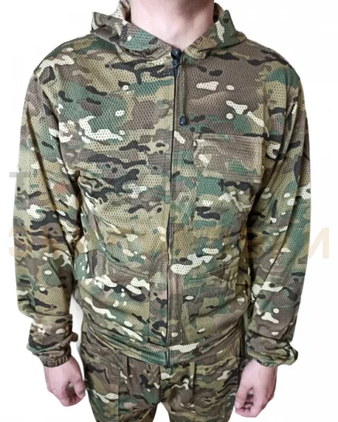 Фото товара Костюм масхалат Camofans CF-021 сетчатый мультикам (Размер: 44)