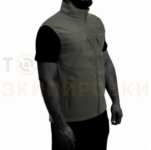 Фото товара Жилетка Camofans Softshell олива (Размер: L)
