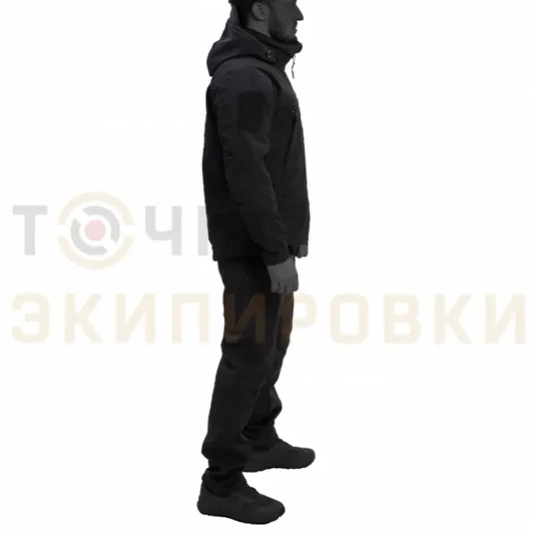 Фото товара Костюм Camofans Softshell черный (Размер: S)
