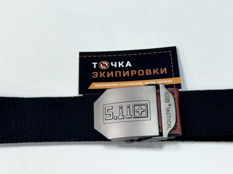 Фото товара Ремень брючный NNM Logo 5.11 ткань черный