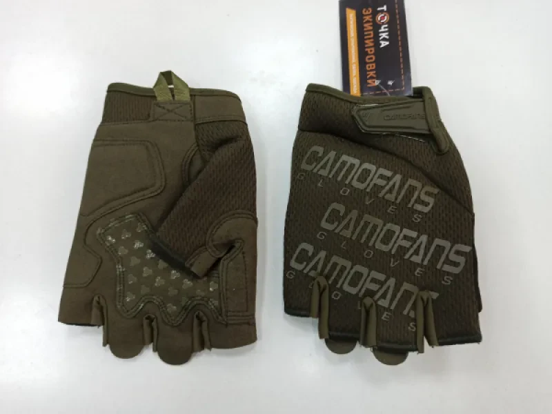 Превью товара Перчатки Camofans С15 беспалые олива