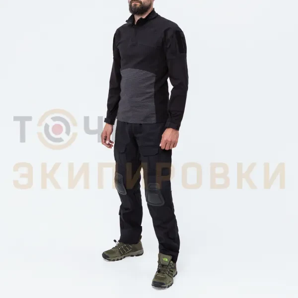 Превью товара Костюм NNM тактический с наколенниками черный (Размер: S)
