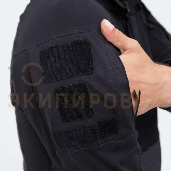 Фото товара Костюм NNM тактический с наколенниками черный (Размер: S)