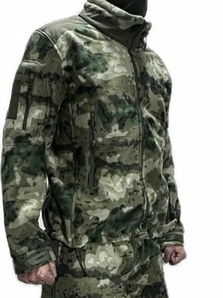 Фото товара Костюм Camofans флисовый с вставками мох (Размер: M)