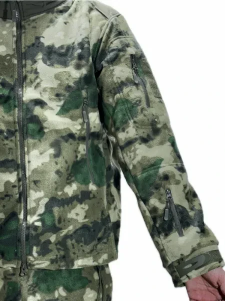 Фото товара Костюм Camofans флисовый с вставками мох (Размер: M)