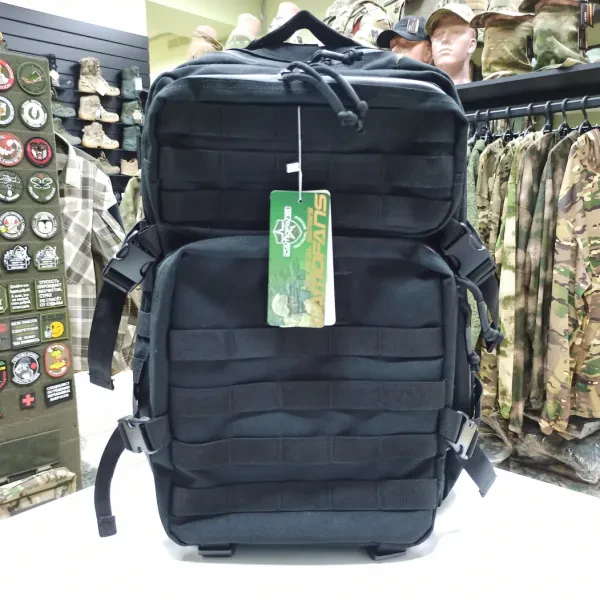 Превью товара Рюкзак Camofans тактический Scout черный 50л. (Объём: 50л.)